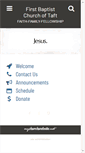 Mobile Screenshot of fbctafttx.com